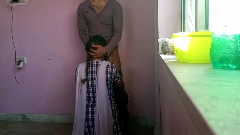 Fantacycutting: Newly Admitted College Girl Accept Her Young Teacher to Fuck...
