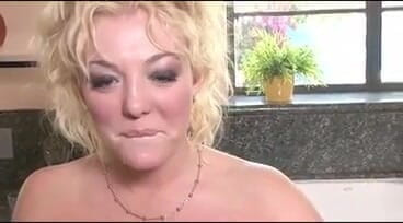 Cryptostudios: Very sexy blonde whore giving blowjob and boobjob to her...