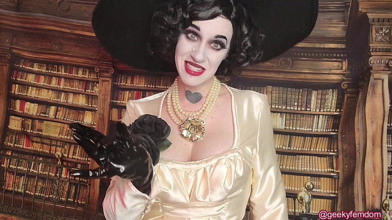 Geeky Femdom: Lady Dimitrescu World Wide JOI