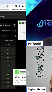 Live 50 Min Supertripl Sunday Mrflourish Podcast Stream com Co-apresentador Taylor Vixxen
