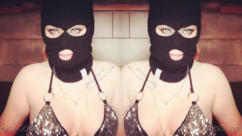 Goddess Misha Goldy: Gospodarzem są seksowne gangstery z pięknymi ustami!