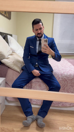 Liam Harding: Sexy vhodný táta si to dělá před zrcadlem