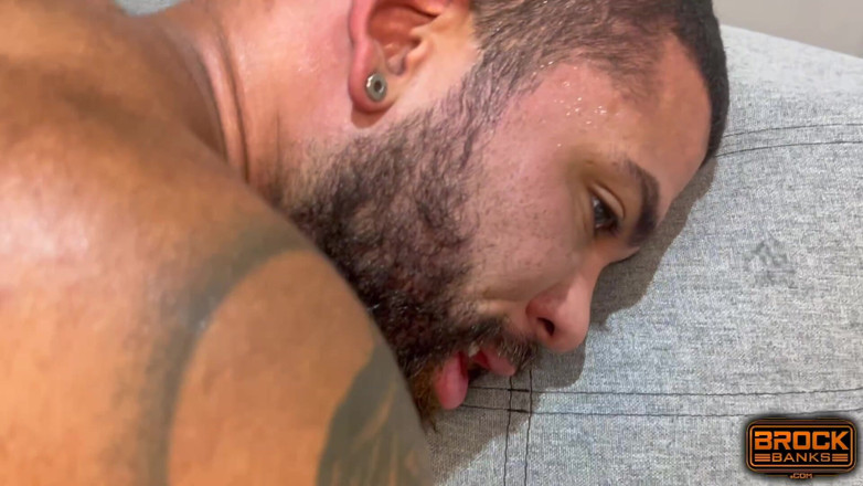 BrockBanks: Huge Monster Cock Fucks Stud Raw Anal Big Dick Xl