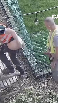 Security Cam Caught the Old Mature Hung Boss with His Workmate