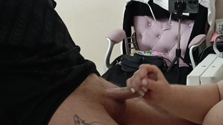 Zona901: Мачеха делает дрочку масляным хуем