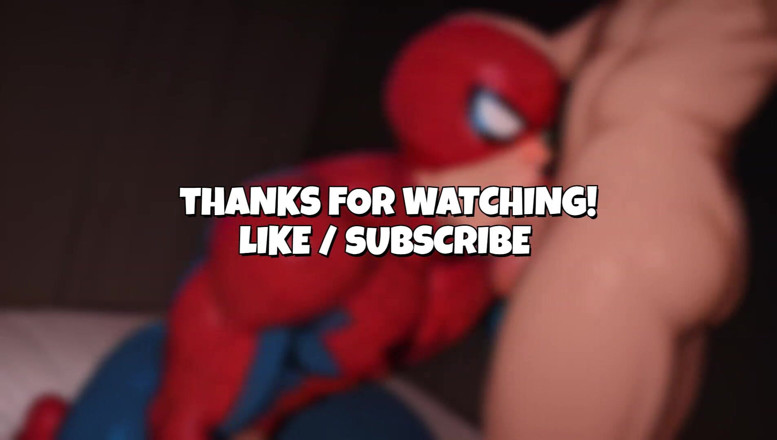 AIBLART: Big Ass Spider-man Gets Destroyed by Huge Cock