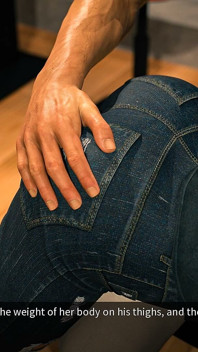 Chuchotements de désir : une femme regarde son mari fesser une stagiaire sexy - épisode 46