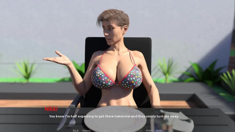 Dirty GamesXxX: The Visit: Super sexy MILF with huge tits ep.1