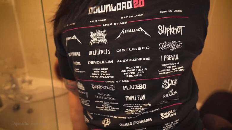 Domestic femdom: Dirty Bitch Pegged