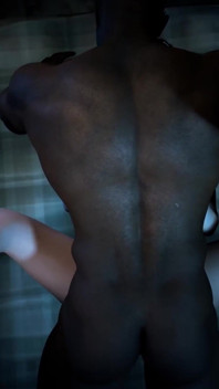 Aziatische babe met enorme tieten in 3D heeft haar eerste keer gangbangseks