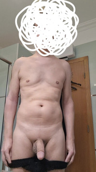 Pulling Down My See-through Boxerbriefs for a Better View