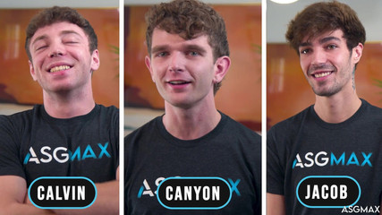 ASGmax: Asgmax asg thử vai: Calvin, Canyon & Jacob