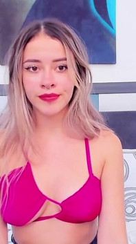 Blonde Latian Always Wants to Be Fucked Roughly in Her Room