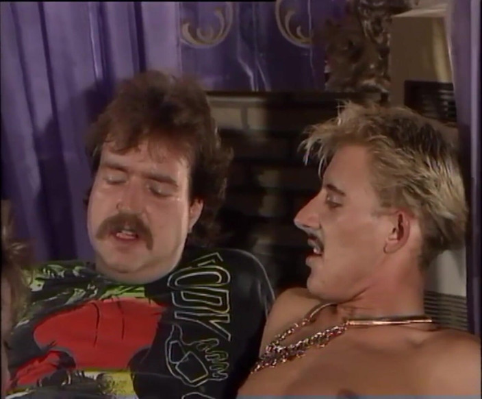 Vintage Climax: Hairy milfs get plowed by a couple of horny guys