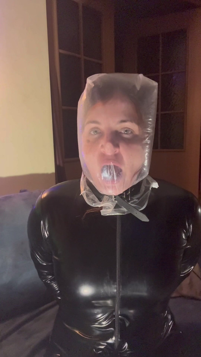 Elena917: Sıkı plastik torba ve lateks