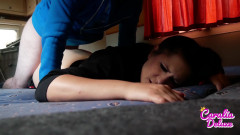 Caralia Deluxe: Husbilhora knullade Ao på sidan av vägen!