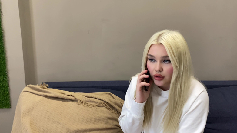 Blondessa: Slut Wife Sucked Husband's Boss