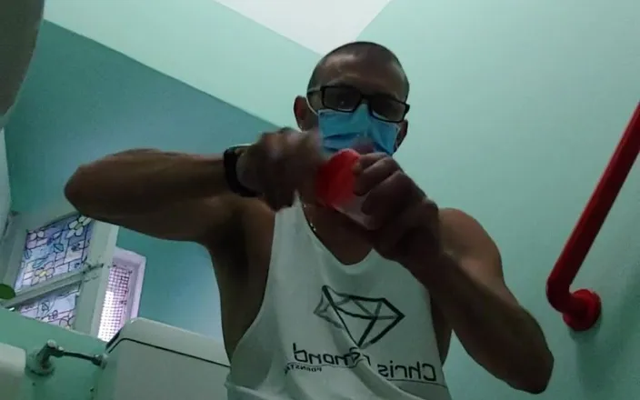 Boy jerking off: Let's Go to the Laboratory Together