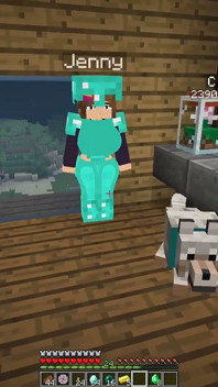Minecraft the Jenny Mod Fucking Jenny in the Pussy and Getting a Blowjob