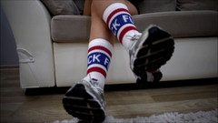 Goddess Lina: Diosa Lina zapatillas fetiche