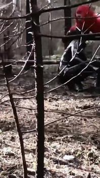 Latex Rubber Humiliation Outdoor