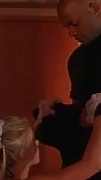 A Couple Is Watching Their Gorgeous Maid Having Wild Passionate Sex with a Black Guy.