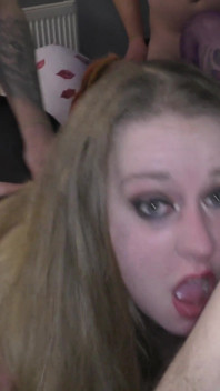 Slutty Girls Go Gangbang Cock Mad 1