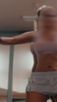 Wifey Gets All Hot and Sexy in the Gym