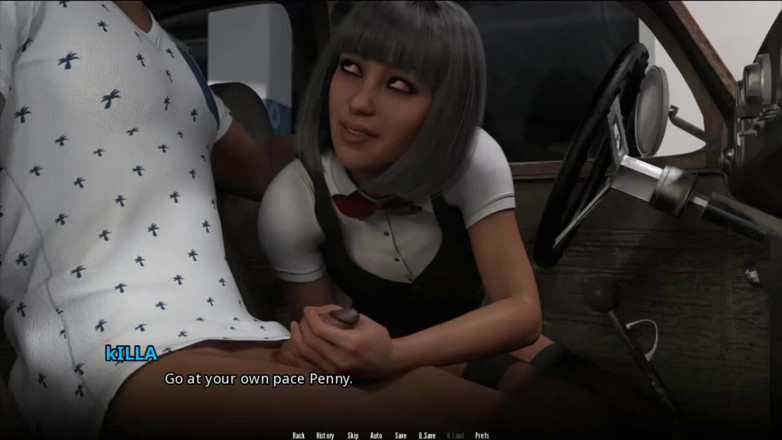 Visual Novels: WVM stars university part 137 - sesso in auto con una fan...