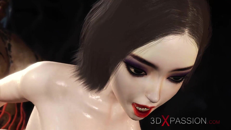 3dxpassion-transgender: supar kaamuk seksi sekretri ki shikaari Futa dvara jordaar gand...