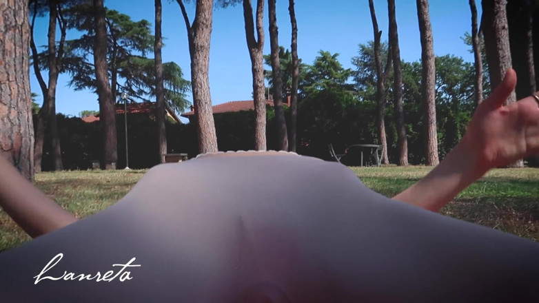 Lanreta: Seluar yoga &amp; pad Maxi di taman