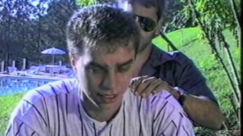 Straight fucking boy in uniform: Fodida ao ar livre por policial