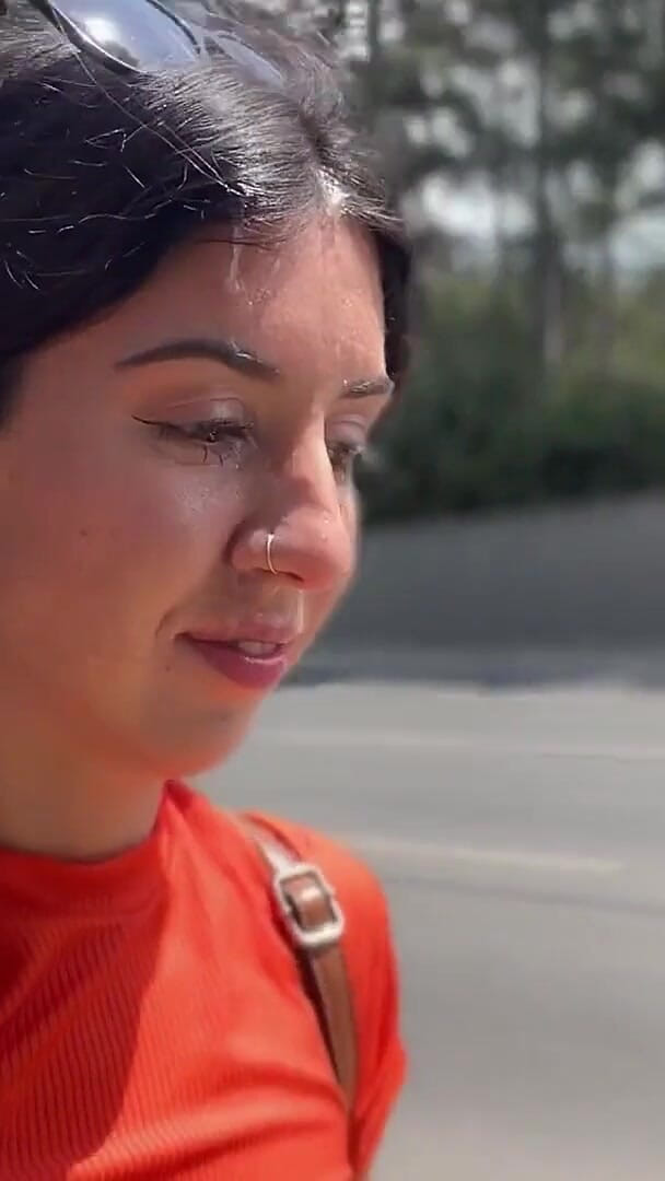 Katty West: Public Blowjob in the Bushes with Stranger and Crazy Cumwalk...
