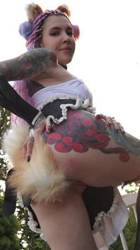 Maid with a Plug Tail