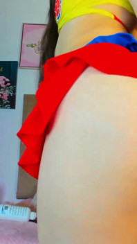 My Delicious Ass in a Red Skirt