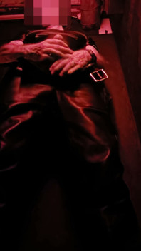 Cruising the Darkroom in Leather Pants