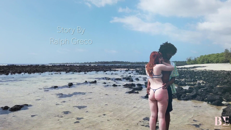 Blush erotica: Interracial doggystyle Hannah Grace and Dorky Darien blush erotica