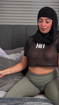 Naughty Muslim Girl Reveals Her New Sex Toy