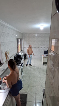 Maid Takes off Her Clothes and Accepts a Facial for Extra.