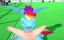 Wraith ward: Rainbow Dash faz boquete em POV | Minha pequena amizade de...