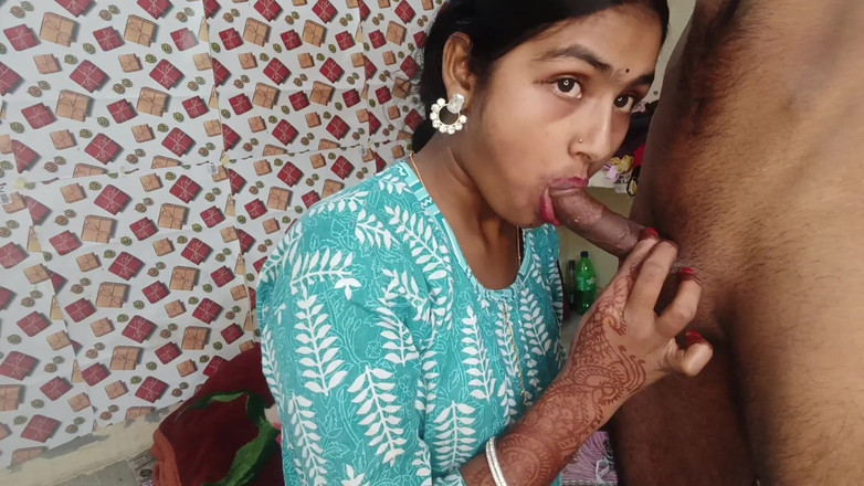 AmpleOunce283: Desi Salwar żona obciąganie i ręczna robota - wytrysk na ubrania i...