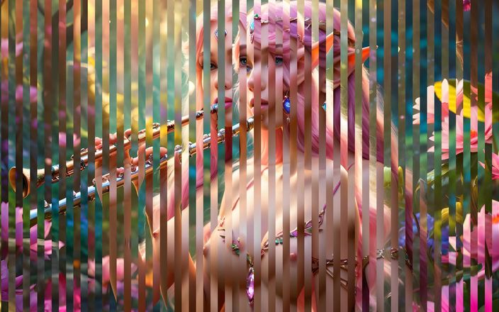 AI Girls: Beautiful Elf Girls Slideshow Video 16
