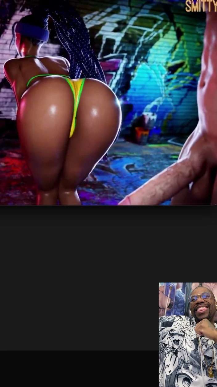 Good news media: Läcker ebenholts röv Kimberly får sin röv slagen för kuk...