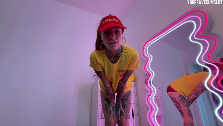 Yourfavecumslut: Cock and Ball CBT Lifeguard Roleplay