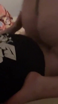 Homemade Assjob Makes Him Cum