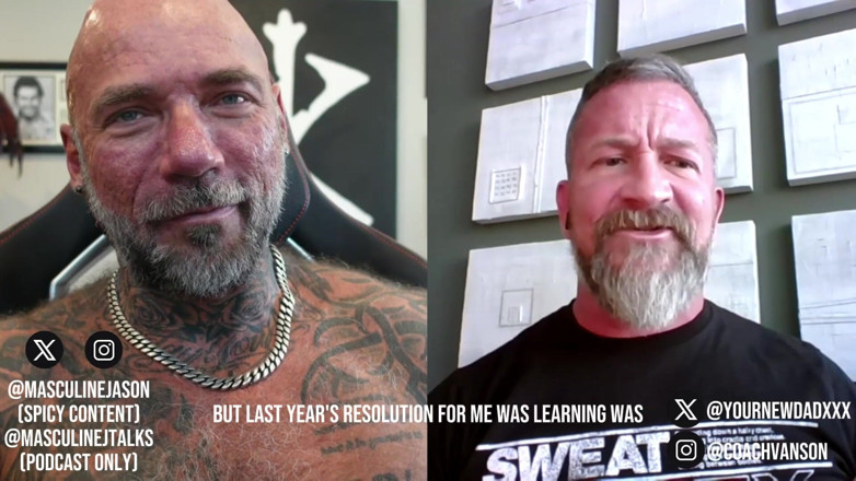 Raw and Uncensored with Masculine Jason: Confissões de estrelas pornô - coach vanson episódio 204
