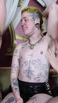 Double Domme Armpit and Bush Worship