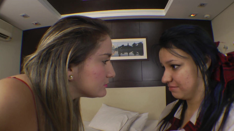 FetishKing: Strong Extreme Kisses and Face Licking Domination with Top Lesbian...