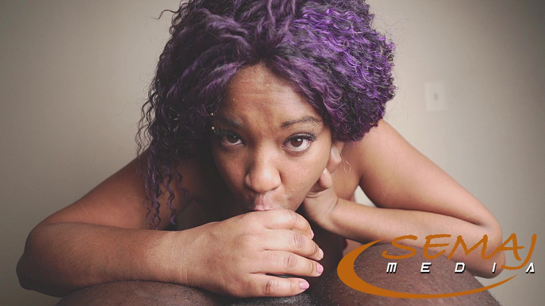 Semaj Media: Semaj media, dickes ebenholz beautidoll liebte es, schwanz zu lutschen,...