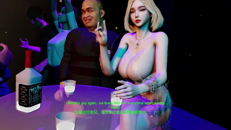 X Hentai: 나이트 클럽에서 바람피는 마누라를 따먹는 거유녀 - 3D 애니메이션